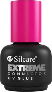 Silcare Extreme Connector UV Glue klej UV zwiększający przyczepność masy żelowej do płytki paznokcia 15ml 1