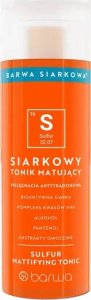 Barwa Siarkowy tonik matujący 200ml 1