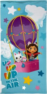 Halantex RĘCZNIK PLAŻOWY KOCI DOMEK GABI GABBY'S DOLLHOUSE 70X140 3