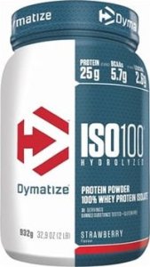 Dymatize DYMATIZE Iso 100 Hydrolyzed 900g Strawberry 1