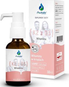 Avitale AVITALE K2 Z D3 Witamina 30ml 1