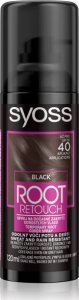 Syoss SYOSS Root Retoucher spray do maskowania odrostów Czarny 120ml 1