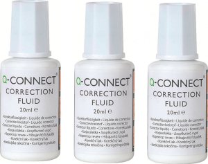 QConnect Korektor w płynie z pędzelkiem 20ml (10szt) 2