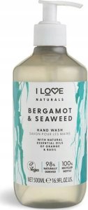 I love I Love, Naturals Collection, Bergamot & Seaweed, Liquid Soap, For Hands, 500 ml Unisex 2