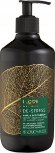 I love I Love, Wellness De-Stress, Vegan, Moisturizing & Softening, Rosemary, Eucalyptus & Lemongrass, Lotion, For Hands & Body, 500 ml Unisex 2