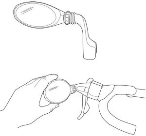 Blackburn Lusterko Multi Mirror szosowe czarne (BBN-2041496) 2