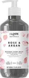 I love I Love, Naturals Collection, Rose & Argan, Liquid Soap, For Hands, 500 ml Unisex 1