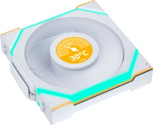 Wentylator Lian Li UNI FAN SL Wireless LCD 120 biały (12SLLCD1W1W) 2