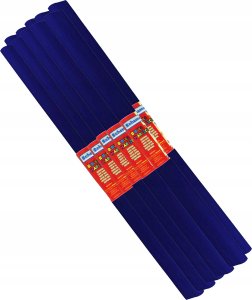 SCHEMAT Bibuła marszczona 16 granatowa (10szt) 2