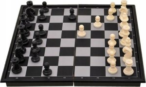 Jokomisiada Szachy Warcaby magnetyczne turystyczne 2w1 GR0141 3