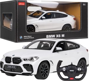 Rastar BMW X6 M biały RASTAR model 1:14 Zdalnie sterowane auto + Pilot 2,4 GHz 6