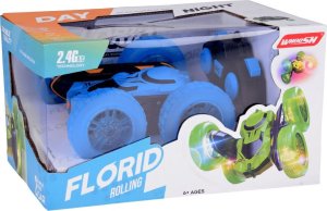 Jokomisiada Szalone Autko 360 stopni dwustronne STUNT CAR obrót świecące koła RC0675 15