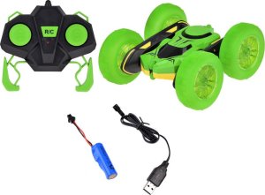 Jokomisiada Szalone Autko 360 stopni dwustronne STUNT CAR obrót świecące koła RC0675 2