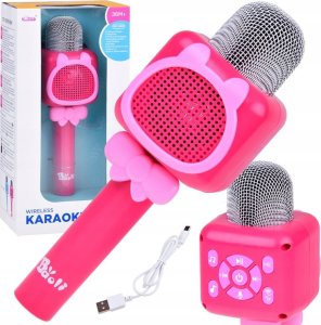 Mikrofon Jokomisiada Bezprzewodowy Mikrofon dla dzieci KARAOKE nagrywanie Bluetooth IN0168 1