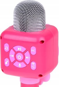 Mikrofon Jokomisiada Bezprzewodowy Mikrofon dla dzieci KARAOKE nagrywanie Bluetooth IN0168 3