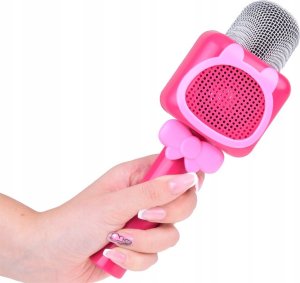 Mikrofon Jokomisiada Bezprzewodowy Mikrofon dla dzieci KARAOKE nagrywanie Bluetooth IN0168 7