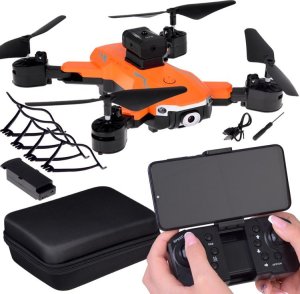 Jokomisiada Quadrocopter Latający Dron model zdalnie sterowany składany + pilot RC0681 1