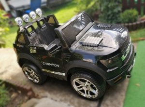 R-Sport Auto na akumulator JEEP na akumulator dla dziecka LONG Koła EVA 2