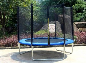 R-Sport Trampolina Ogrodowa 6FT 183 cm siatka drabinka R-Sport 3