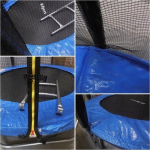 R-Sport Trampolina Ogrodowa 6FT 183 cm siatka drabinka R-Sport 6