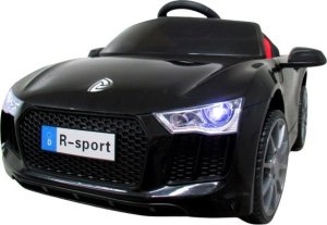 R-Sport Cabrio B4 Czarny Autka dla dzieci na akumulator, pilot, światła skóra 1