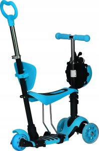 Hulajnoga R-Sport Hulajnoga H3 NIEBIESKA Jeździk 5w1 R-Sport Świecące koła LED 15