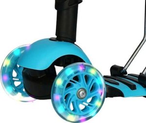 Hulajnoga R-Sport Hulajnoga H3 NIEBIESKA Jeździk 5w1 R-Sport Świecące koła LED 18