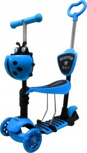 Hulajnoga R-Sport Hulajnoga H3 NIEBIESKA Jeździk 5w1 R-Sport Świecące koła LED 9