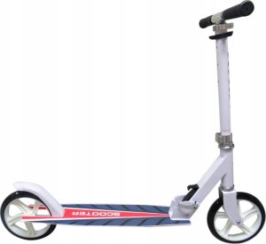 Hulajnoga R-Sport Duża Hulajnoga H4 BIAŁA Składana R-Sport koła 200 mm do 100 kg 4