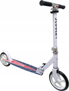 Hulajnoga R-Sport Duża Hulajnoga H4 BIAŁA Składana R-Sport koła 200 mm do 100 kg 5