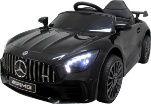 Mercedes Mercedes GTR-S czarny Miękkie koła Eva, miękki fotelik Licencja 1
