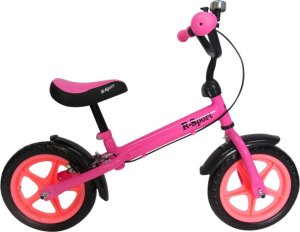 Rowerek biegowy R-Sport Rowerek biegowy R9 różowy z R-Sport 12'' hamulec, dzwonek 1