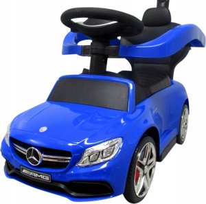 Mercedes Pchacz Mercedes AMG c63 NIEBIESKI Jeździk, muzyka 1