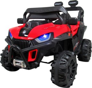 R-Sport Buggy X8n Autko na akumulator, czerwony, fotelik z ekoskóry 1