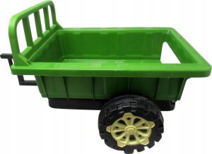 R-Sport TRAKTOREK C2 zielony na akumulator z przyczepką Muzyka 4