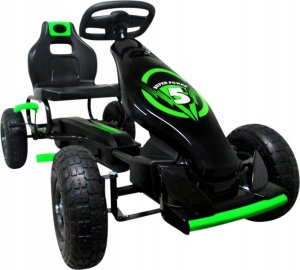 R-Sport GOKART G8 ZIELONY, gokart dziecięcy, pompowane koła 2