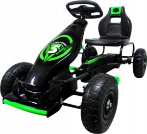 R-Sport GOKART G8 ZIELONY, gokart dziecięcy, pompowane koła 4