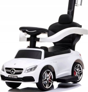 Mercedes Pchacz Mercedes AMG c63 BIAŁY Jeździk, muzyka 4