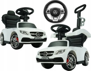 Mercedes Pchacz Mercedes AMG c63 BIAŁY Jeździk, muzyka 6