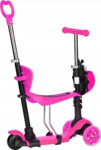 Hulajnoga R-Sport Hulajnoga H3 RÓŻOWA Jeździk 5w1 R-Sport Świecące koła LED 11