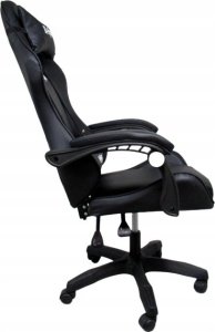 Fotel R-Sport Fotel Gamingowy K3 R-Sport CZARNY dla gracza+masażer 4