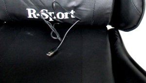 Fotel R-Sport Fotel Gamingowy K3 R-Sport CZARNY dla gracza+masażer 7