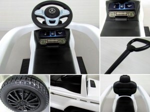 Mercedes Pchacz Mercedes AMG G350 BIAŁY Jeździk, 8