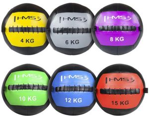 HMS Wlb 4 Kg Wall Ball Piłka Do Ćwiczeń (17-41-025) 4