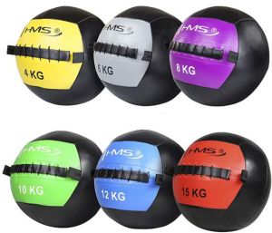 HMS Wlb 8 Kg Wall Ball Piłka Do Ćwiczeń (17-41-027) 5