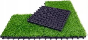 Kinkiet Hedo Sztuczna trawa w płytkach 30x30cm - zielona 4