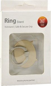 Vega UCHWYT TELEFONU STOJAK GRUBY KOT ZŁOTY UNIWERSALNY VEGA NA RĘKĘ RING HOLDER> 3