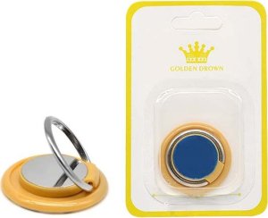 Vega UCHWYT TELEFONU STOJAK PREMIUM UNIWERSALNY ŻÓŁTY RING HOLDER> 1