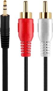 Kabel Vega KABEL STEREO 3M CHINCH RCA DO JACK 3,5 CALA> 1