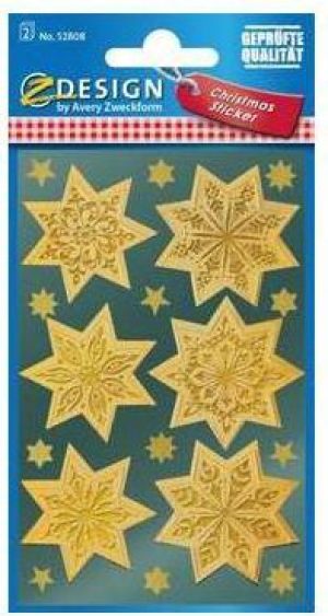 Zdesign Naklejki - Złote Gwiazdy (217120) 1